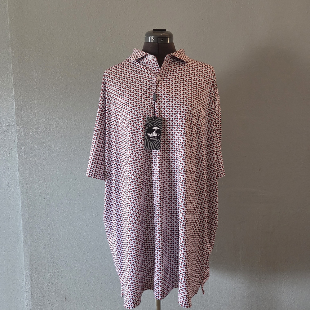 South Carolina Palmetto Garnet Print Polo